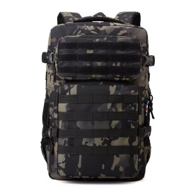 Mochila Ttica com Camuflagem Montanhismo - Verde